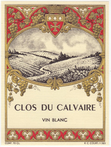 Clos du Calvaire
Vin Blanc